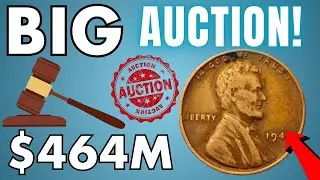 SHOCKING! From Pocket Change to AUCTION STAR &mdash; Wheat Penny SOLD FOR MILLIONS!