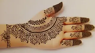 Latest Stylish Mehndi Design | Simple & Easy Henna Art | Sonali Mehndi Touch