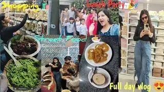 Shopping Day🛍️, Street Food😍, Family time | Daily Vlog #shivanivibes #viral # fulldayvlog #youtube