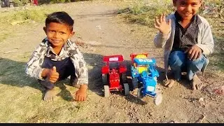 Mini Tractor Mahindra#entertainment#toys #kidstarshorts#tractor#toytractor #tractorfki#Aaravpawar37.