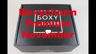 Boxycharm Premium November 2020 Unboxing + Coupon