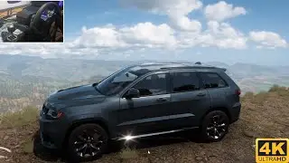 707HP Grand Cherokee Trackhawk Hill Climb! Forza Horizon 5 Off-Road PXN V99 Wheel + Shifter