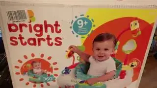 review and building of Bright starts Bounce Bounce Baby activity center