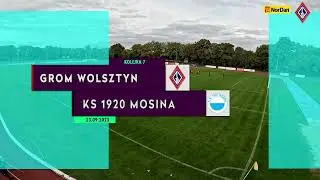 Grom Wolsztyn 4-0 KS 1920 Mosina (23.09.2023) [kolejka 7] {wszystkie bramki}