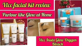 VLCC Facial Kit Review🧡/VLCC Insta Glow Bleach💙 /Honest Review/Quarantine special/Artistry Mariyam