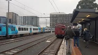 Riding On The Tait Red Rattler Between Glen Waverly and Darling Station