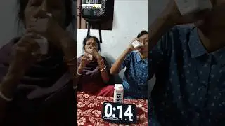 1 minute Funny Lassi Challenge#eating#funny#trending#shorts#challenge