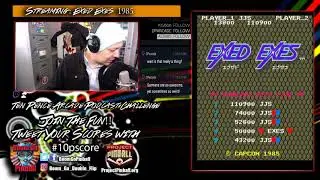 Testing out restream...Arcade Classic: Exed Exes...and other  classic games #10pscore challenge