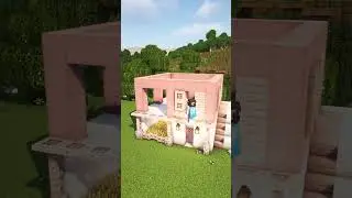 Minecraft Easy Cherry House🌸 For Build and No Music #minecraft