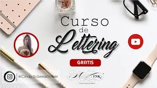 Introducci&oacute;n Lettering Curso GRATIS!!! Clase 1