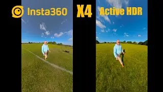Insta360 X4 // Active HDR vs Standard Video Mode
