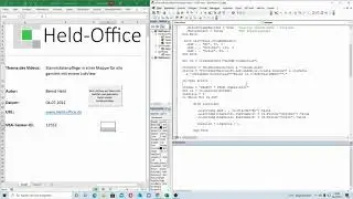 Video 262: Excel-VBA: Stammdaten in einer Mappe f&uuml;r alle Nutzer garniert mit einem h&uuml;bschen ListView