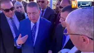 وزير الداخلية يدشن توسعة المنطقة الصناعية ببلدية سيدي بلعباس