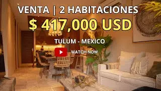 VENTA DEPARTAMENTO TULUM ALDEA ZAMA | DEJA VU