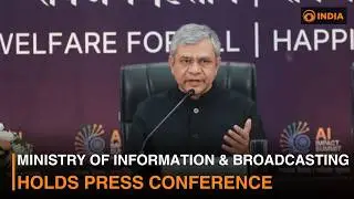 Ministry of Information and Broadcasting Holds Press Conference | DD India