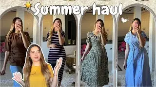 Summer HAUL 🎀 مشترياتي 🌸 ملابس صيفية☀️