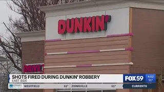 Shots fired inside Dunkin&rsquo; Donuts during attempted robbery