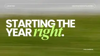 Starting the Year Right | APA | January 4