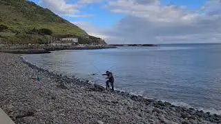 Pesca na Praia de Machico
