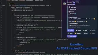 Building RuneHero &mdash; An OSRS-Inspired Discord RPG Bot (Live Dev)