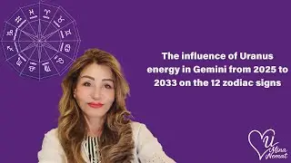 The influence of Uranus energy in Gemini from 2025 to 2033 on the 12 zodiac signs