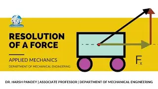 Resolution of a Force | APPLIED MECHANICS | Language -  English