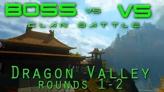 BOSS vs Vicious Shooters on Dragon Valley Rounds 1 and 2