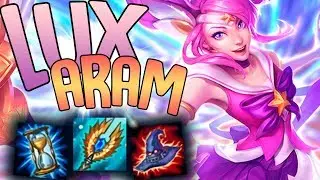 DESTROYING PEOPLE WITH MY MAIN LUX IN ARAM!! - Lux ARAM - League of Legends