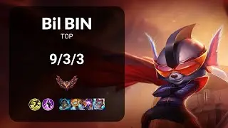 Bil Bin Rumble vs Aurora TOP - KR GRANDMASTER Patch 15.5