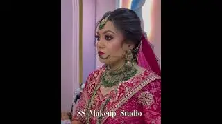 Short tutorial for you guys |full bridal look #viralvideo #clientstories #weddingvideo #myvideo