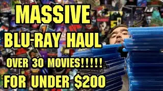 MASSIVE BLU-RAY HAUL #bluray #collection #movies