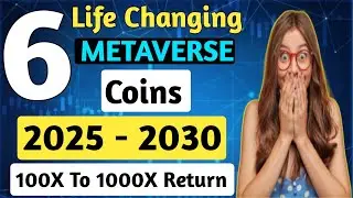 Metaverse Crypto | 6 Crypto Coin 100X+ 🔥 | Metaverse Best Coin 2022 to 2030 | @TODAY CRYPTO