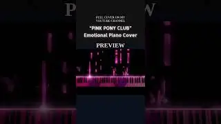 Pink Pony Club PREVIEW | Emotional Piano Cover #pinkponyclub  #pianocover #chappellroan #pianomusic