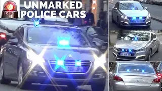 Unmarked Police Cars Responding