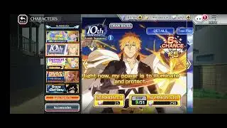 Bleach Brave Souls - 10th anniversary banner summon