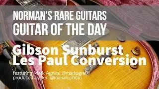 Guitar of the Day: Gibson Sunburst Les Paul Conversion | Norman's Rare Guitars