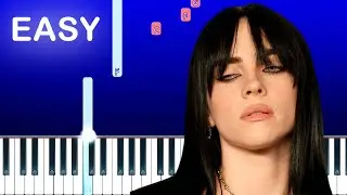 Billie Eilish - WILDFLOWER (Easy Piano Tutorial)