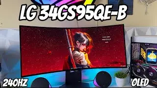 Обзор игрового OLED-монитора LG UltraGear 34