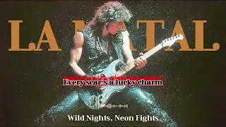 80s Glam Metal Anthem | Wild Nights, Neon Fights (High Energy Rock) #lametal #guitarsolo