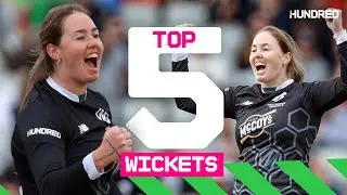 Amanda-Jade Wellington's TOP 5 WICKETS at The Hundred 🔥