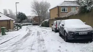 Snowing In The UK - Winter 2022 || Sylhety Vlog ||