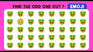 Identify the Odd Emoji Edition  | Find The Odd Emoji