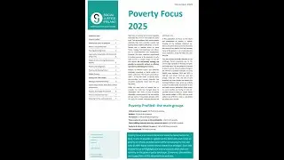 Poverty Focus 2025