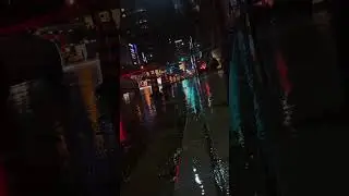 rainy night walks through the city of toronto, one of the first spring evenings of 2023 #rainyday