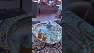 Standard cup of tea in a Marroco 🍵