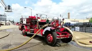 Chicago Fire 1928 Ahrens Fox Engine 10 pumping Squad 1A