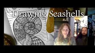 Seashell- Intuitive Zentangle Drawing Class with Katia Somerville