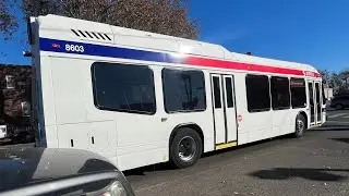 2014 Septa NovaBus LFS HEV (40102) #8603 on 53