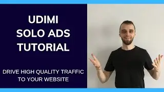 Udimi Solo Ads Tutorial - How To Drive High Quality Traffic To Your Website (Step by Step)