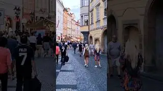 Wandering the streets of Prague 🇨🇿 #walking #tour #prague #streets